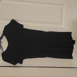 Women's Black Romper in a medium size.  New. Stretchy.